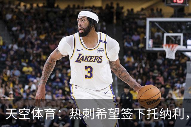 天空体育：热刺希望签下托纳利，他是德泽尔比的头号目标